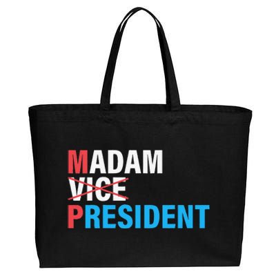 Madam President 2024 Cotton Canvas Jumbo Tote