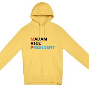 Madam President 2024 Kamala Harris Premium Pullover Hoodie