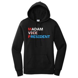 Madam President 2024 Kamala Harris Women's Pullover Hoodie