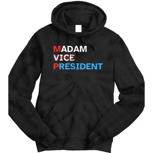 Madam President 2024 Kamala Harris Tie Dye Hoodie