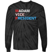 Madam President 2024 Kamala Harris Tie-Dye Long Sleeve Shirt