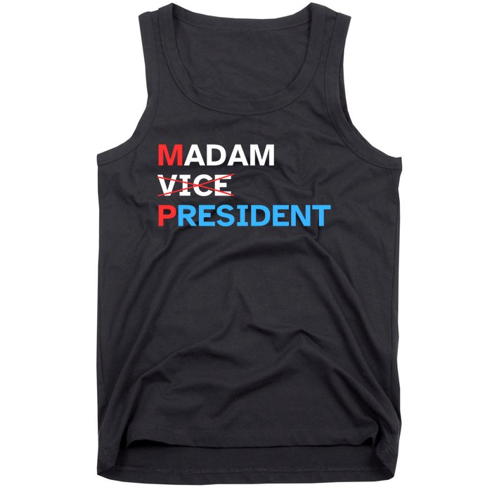 Madam President 2024 Kamala Harris Tank Top