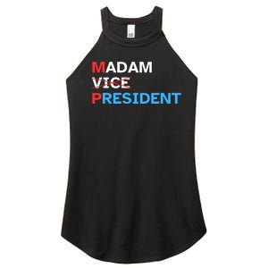 Madam President 2024 Kamala Harris Women's Perfect Tri Rocker Tank