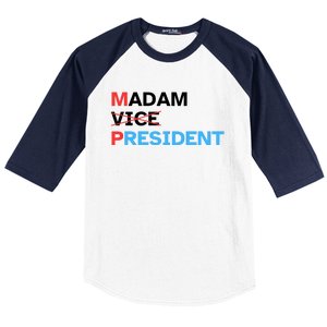 Madam President 2024 Kamala Harris Baseball Sleeve Shirt