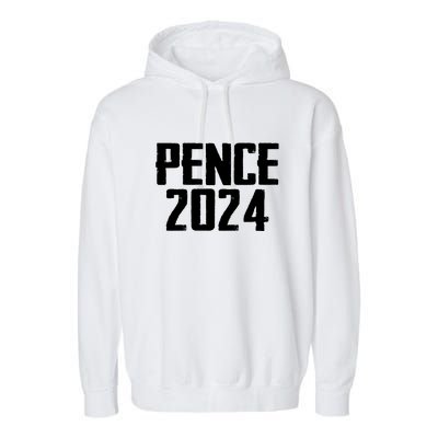 Mike Pence 2024 For President Mike Pence 2024 Garment-Dyed Fleece Hoodie