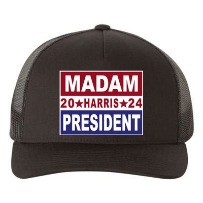 Madam President 2024 Yupoong Adult 5-Panel Trucker Hat