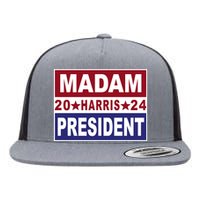 Madam President 2024 Flat Bill Trucker Hat