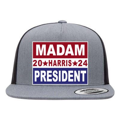 Madam President 2024 Flat Bill Trucker Hat