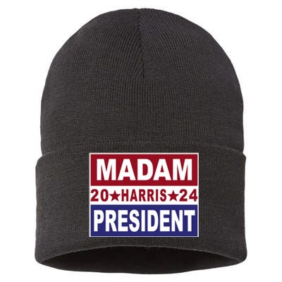 Madam President 2024 Sustainable Knit Beanie