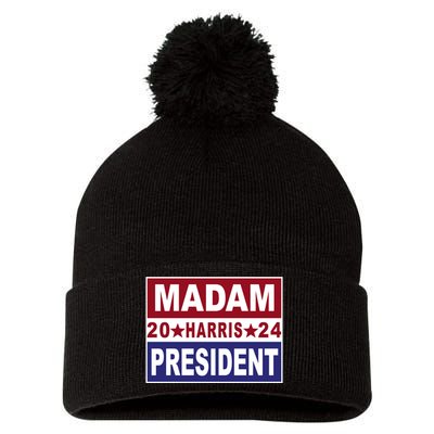 Madam President 2024 Pom Pom 12in Knit Beanie