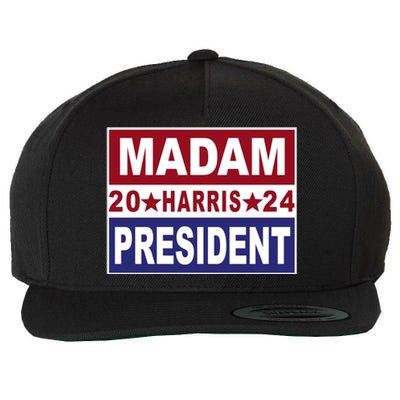 Madam President 2024 Wool Snapback Cap