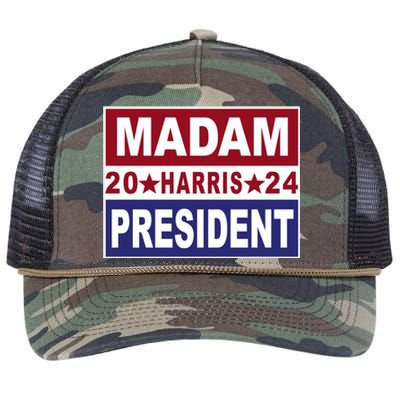 Madam President 2024 Retro Rope Trucker Hat Cap