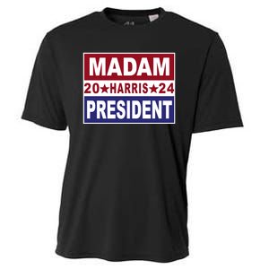 Madam President 2024 Patriotic Print Cooling Performance Crew T-Shirt