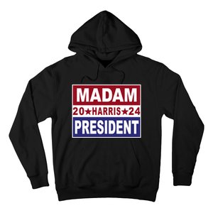 Madam President 2024 Patriotic Print Hoodie