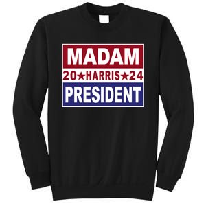 Madam President 2024 Patriotic Print Sweatshirt