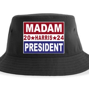 Madam President 2024 Patriotic Print Sustainable Bucket Hat