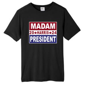 Madam President 2024 Patriotic Print Tall Fusion ChromaSoft Performance T-Shirt