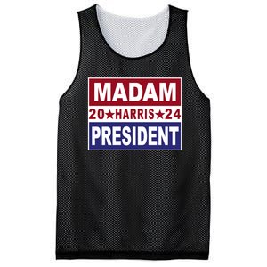 Madam President 2024 Patriotic Print Mesh Reversible Basketball Jersey Tank