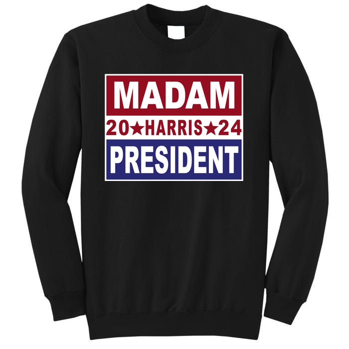 Madam President 2024 Patriotic Print Tall Sweatshirt