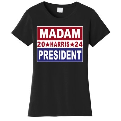 Madam President 2024 Patriotic Print Women's T-Shirt