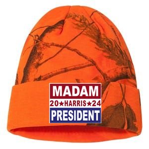 Madam President 2024 Patriotic Print Kati Licensed 12" Camo Beanie