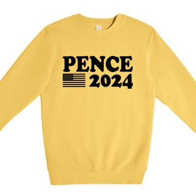 Mike Pence 2024 For President Mike Pence 2024 Premium Crewneck Sweatshirt