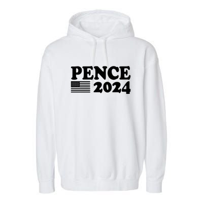 Mike Pence 2024 For President Mike Pence 2024 Garment-Dyed Fleece Hoodie