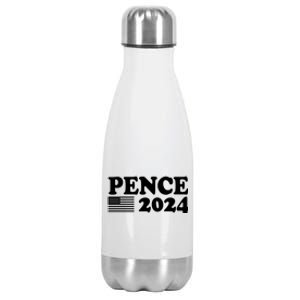 Mike Pence 2024 For President Mike Pence 2024 Stainless Steel Insulated Water Bottle