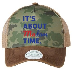 Madam President 2024 Its About Madam Time Legacy Tie Dye Trucker Hat