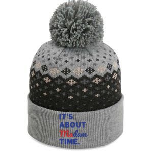 Madam President 2024 Its About Madam Time The Baniff Cuffed Pom Beanie