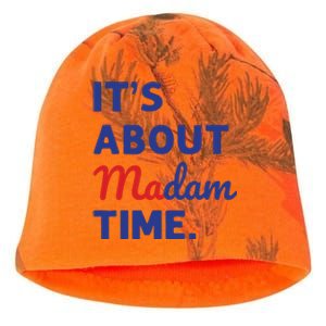 Madam President 2024 Its About Madam Time Kati - Camo Knit Beanie