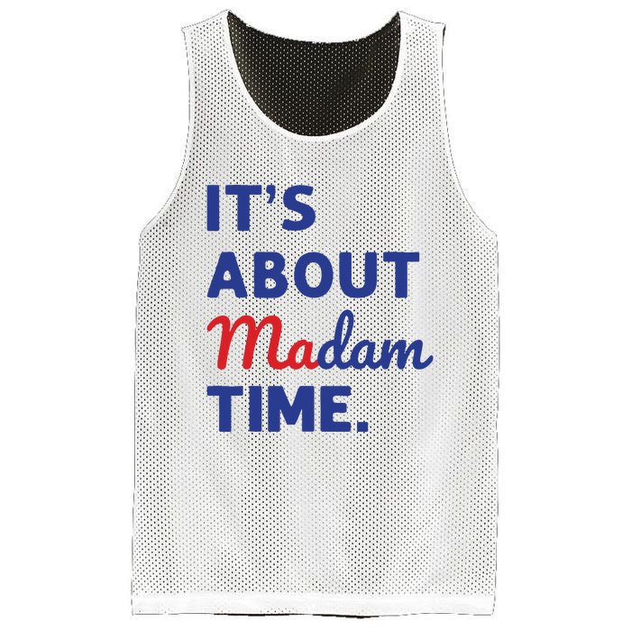 Madam President 2024 Its About Madam Time Mesh Reversible Basketball Jersey Tank