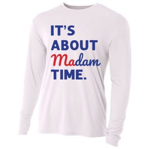 Madam President 2024 Its About Madam Time Cooling Performance Long Sleeve Crew