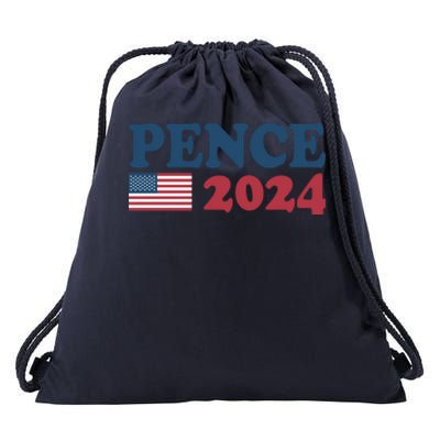 Mike Pence 2024 For President Mike Pence 2024 Drawstring Bag