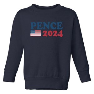 Mike Pence 2024 For President Mike Pence 2024 Toddler Sweatshirt