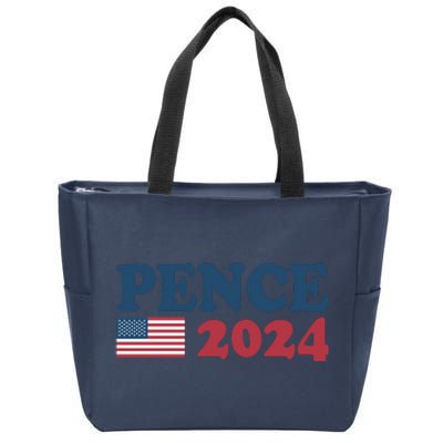 Mike Pence 2024 For President Mike Pence 2024 Zip Tote Bag