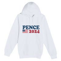 Mike Pence 2024 For President Mike Pence 2024 Premium Pullover Hoodie