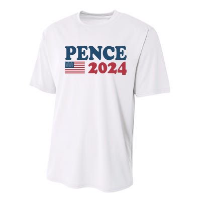 Mike Pence 2024 For President Mike Pence 2024 Performance Sprint T-Shirt