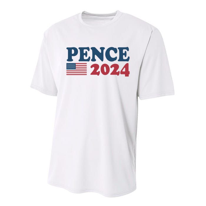 Mike Pence 2024 For President Mike Pence 2024 Performance Sprint T-Shirt