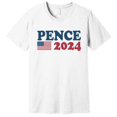 Mike Pence 2024 For President Mike Pence 2024 Premium T-Shirt