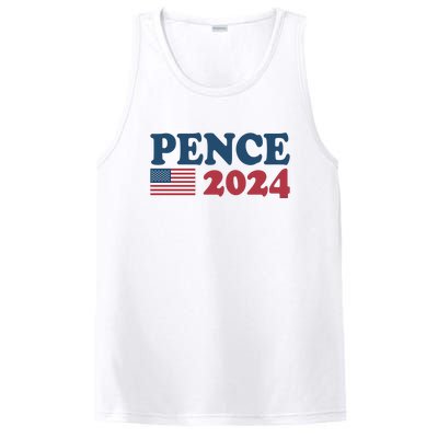 Mike Pence 2024 For President Mike Pence 2024 PosiCharge Competitor Tank