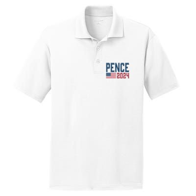 Mike Pence 2024 For President Mike Pence 2024 PosiCharge RacerMesh Polo