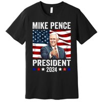 Mike Pence 2024 American Presidential Election 2024 USA Premium T-Shirt