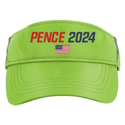 Mike Pence 2024 For President Mike Pence 2024 Adult Drive Performance Visor