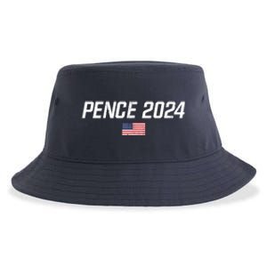 Mike Pence 2024 For President Mike Pence 2024 Sustainable Bucket Hat