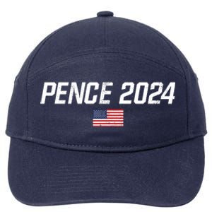 Mike Pence 2024 For President Mike Pence 2024 7-Panel Snapback Hat