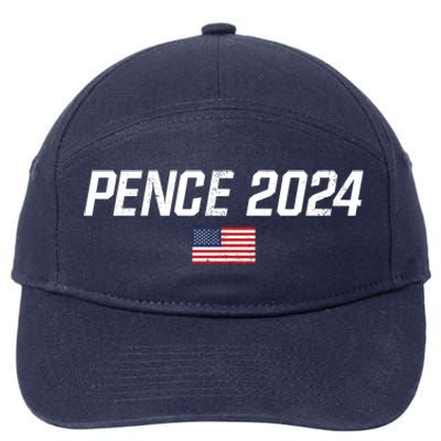 Mike Pence 2024 For President Mike Pence 2024 7-Panel Snapback Hat