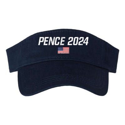 Mike Pence 2024 For President Mike Pence 2024 Valucap Bio-Washed Visor