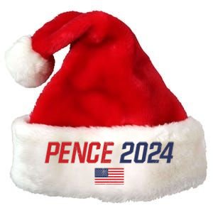 Mike Pence 2024 For President Mike Pence 2024 Premium Christmas Santa Hat