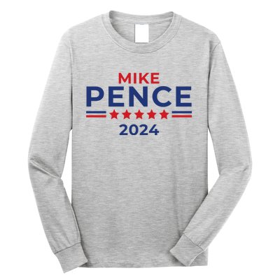 Mike Pence 2024 American Presidential Election 2024 USA Long Sleeve Shirt